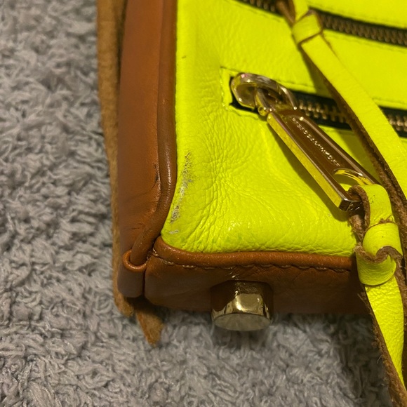 Rebecca Minkoff Neon Mini Zip Crossbody Bag - Picture 7 of 9